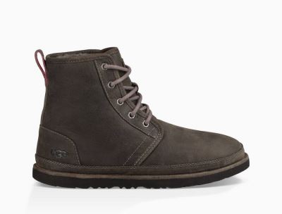 UGG Harkley Weather Mens Boots Charcoal/ Chocolate - AU 78KV